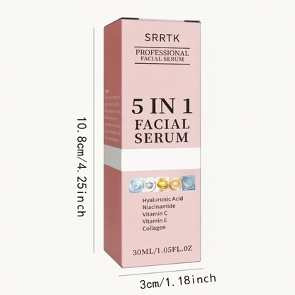 Enhanced 5-in-1 Serum Box Dimensions