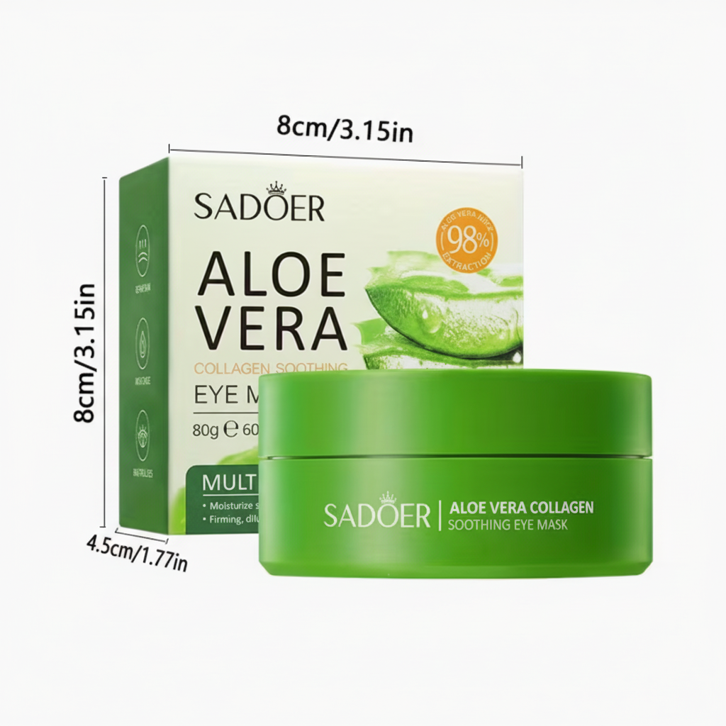 Enhanced Aloe Eye Mask Box